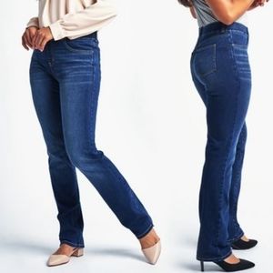 Betabrand Yoga DenimStraight-Leg • 4-Pocket